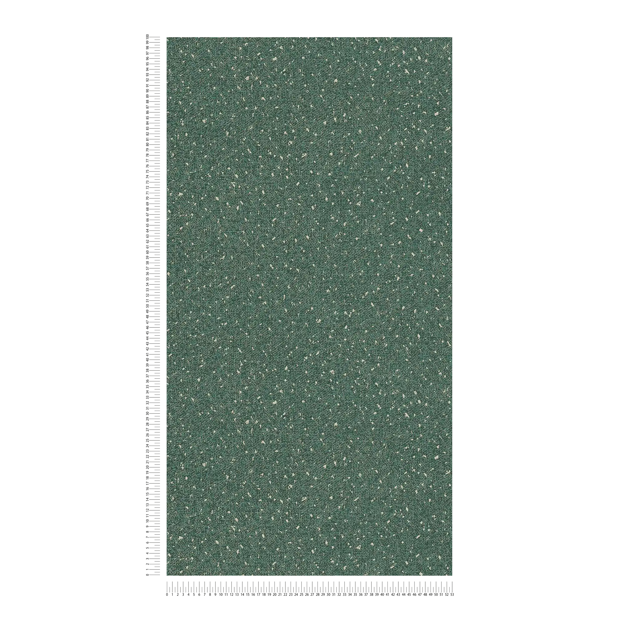             Papier peint à texture textile et accent métallique - vert, métallique
        