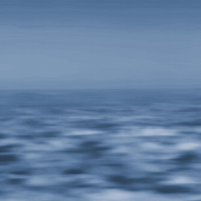 Maritime mural sea, abstract water world - blue, white
