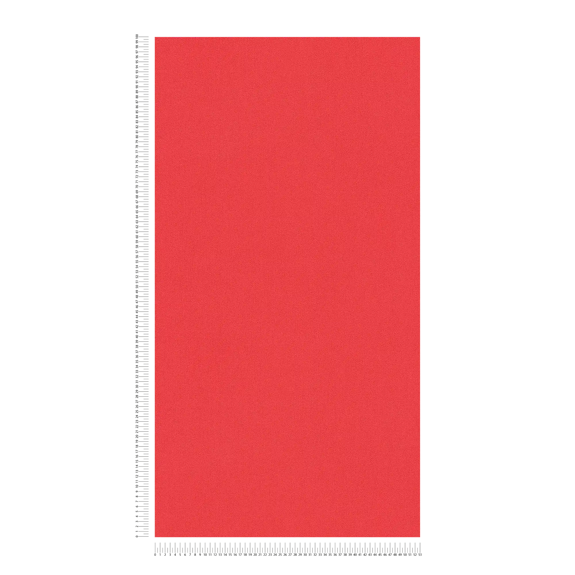             Papel pintado unitario Karl LAGERFELD con estructura en relieve - rojo
        