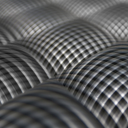         Photo wallpaper industrial design with 3D wave pattern
    