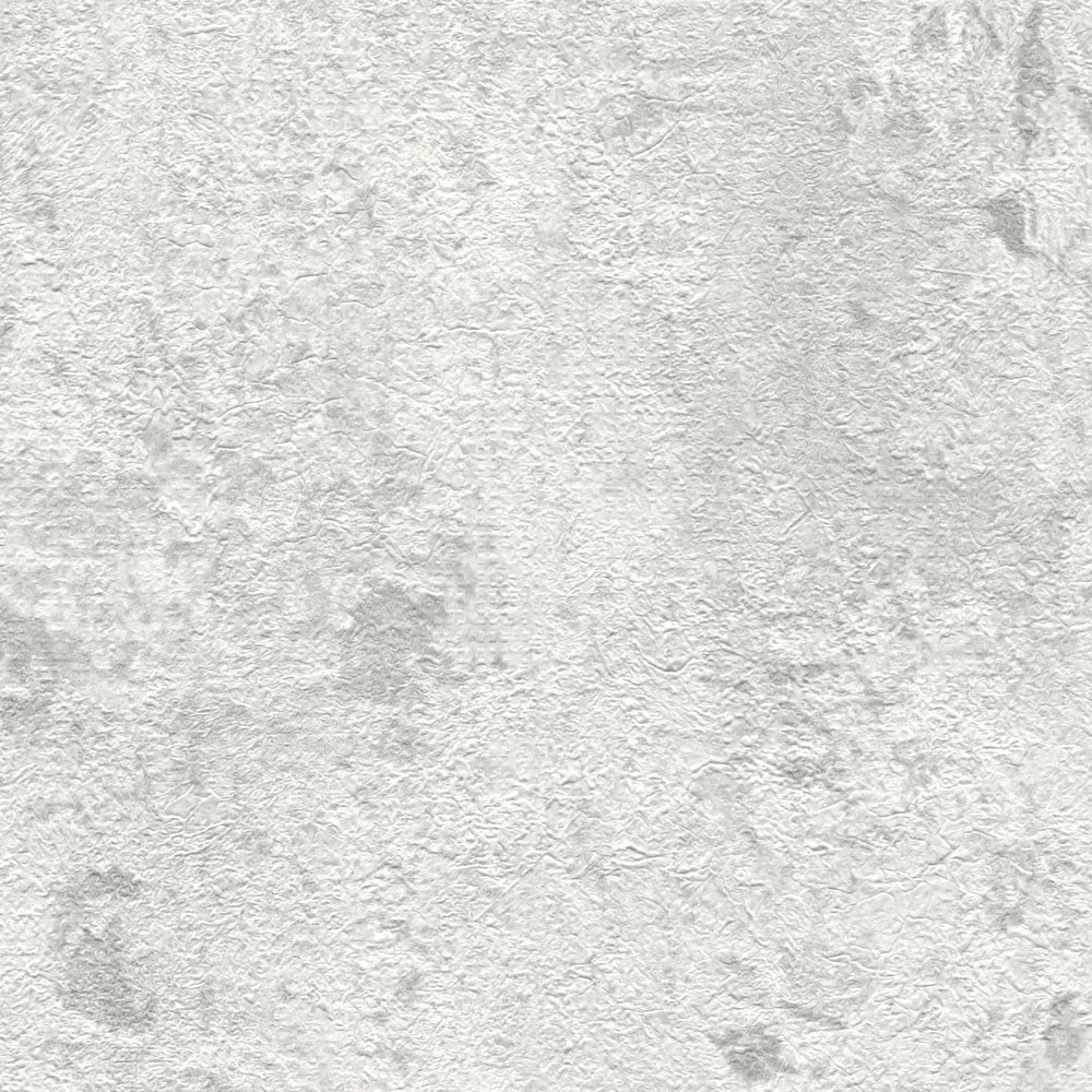             Papier peint béton gris clair avec motifs structurés - Gris
        