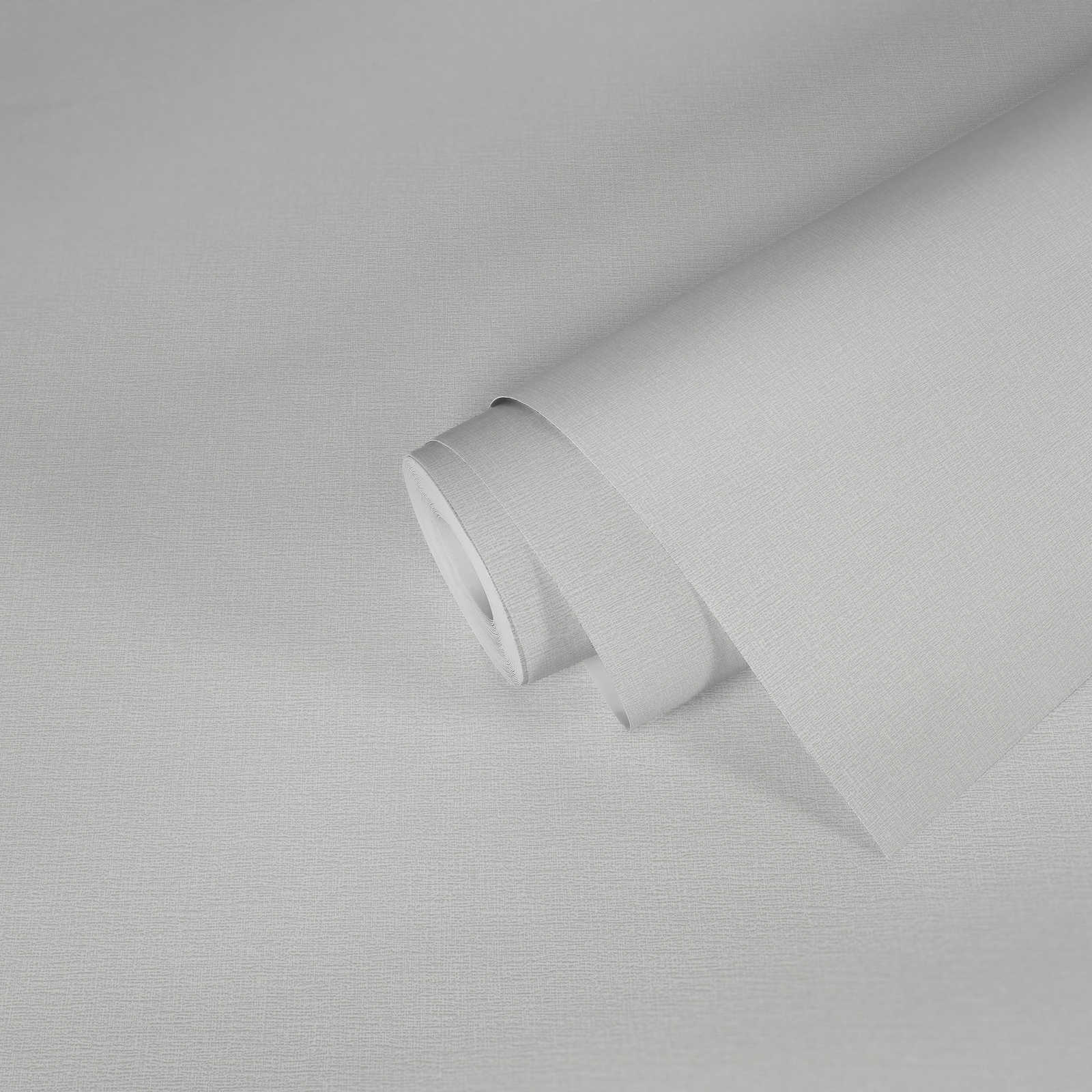             Papier peint blanc naturel mat avec motifs structurés discrets
        
