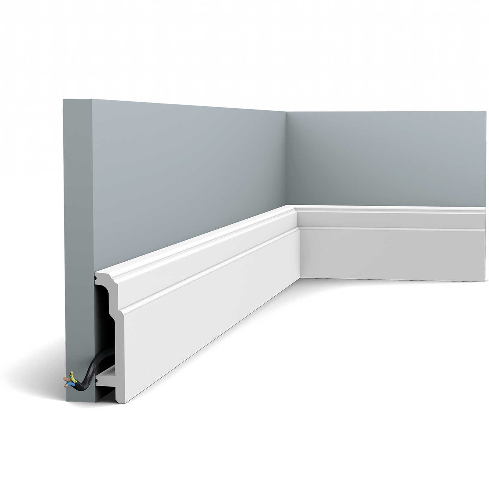 Modern skirting board Buenos Aires - SX155
