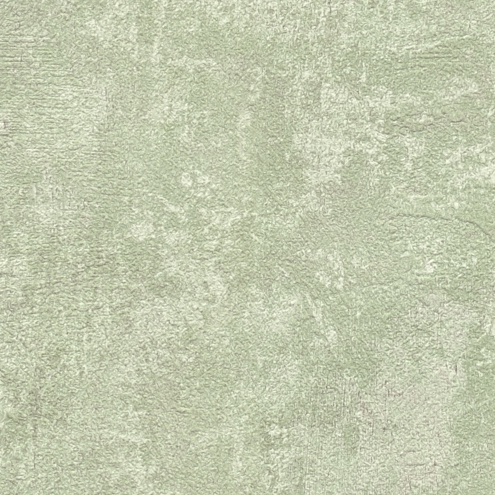             Non-woven wallpaper with textured pattern PVC-free - green
        
