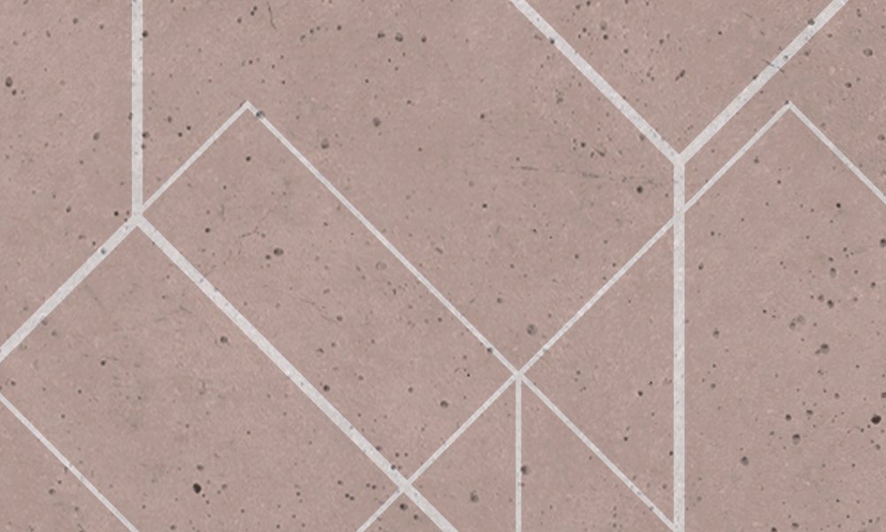             Photo wallpaper geometric pattern - beige, white
        
