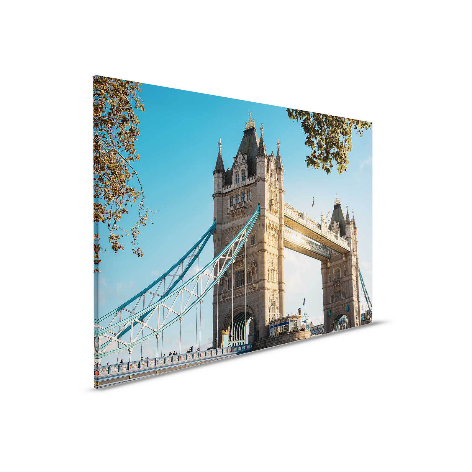         Canvas painting with London Bridge in sunny weather - 0.90 m x 0.60 m
    