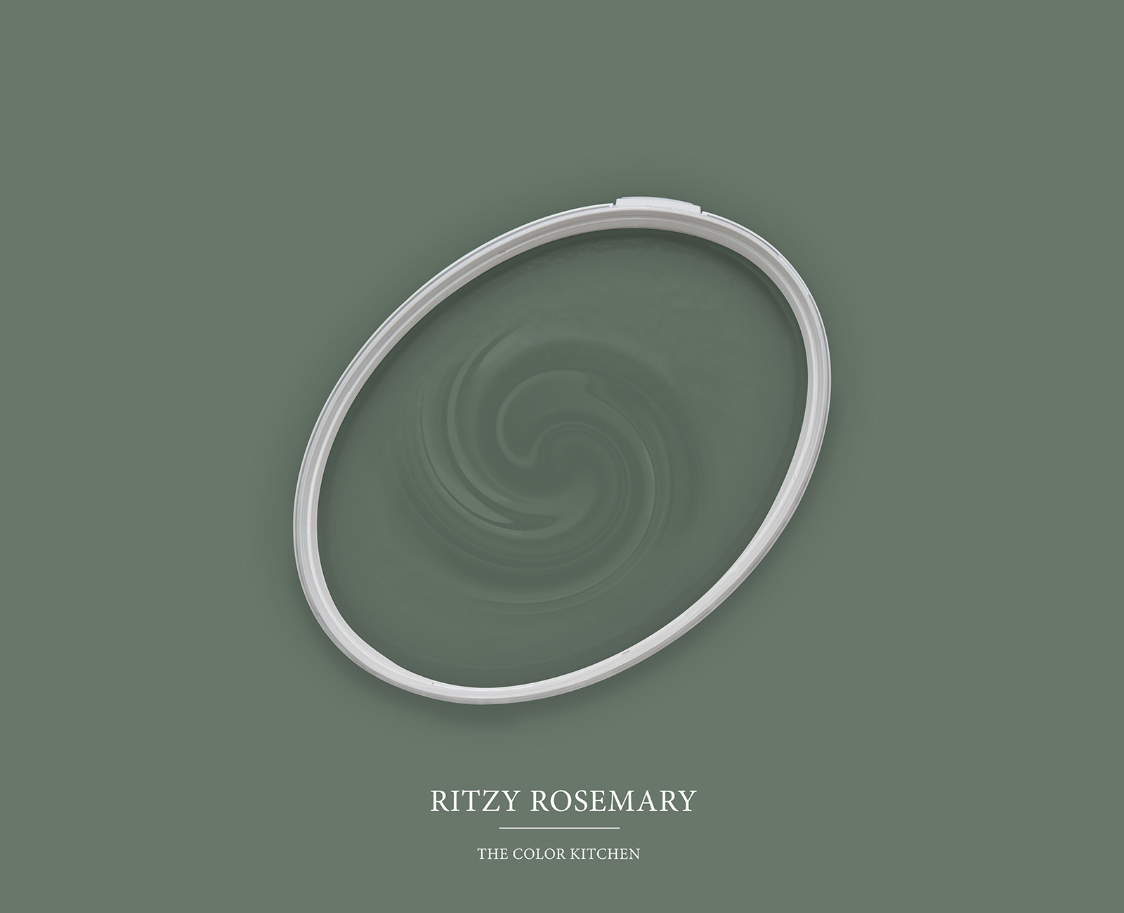 Pintura mural TCK4005 »Ritzy Rosemary« en verde hogareño – 5,0 litro
