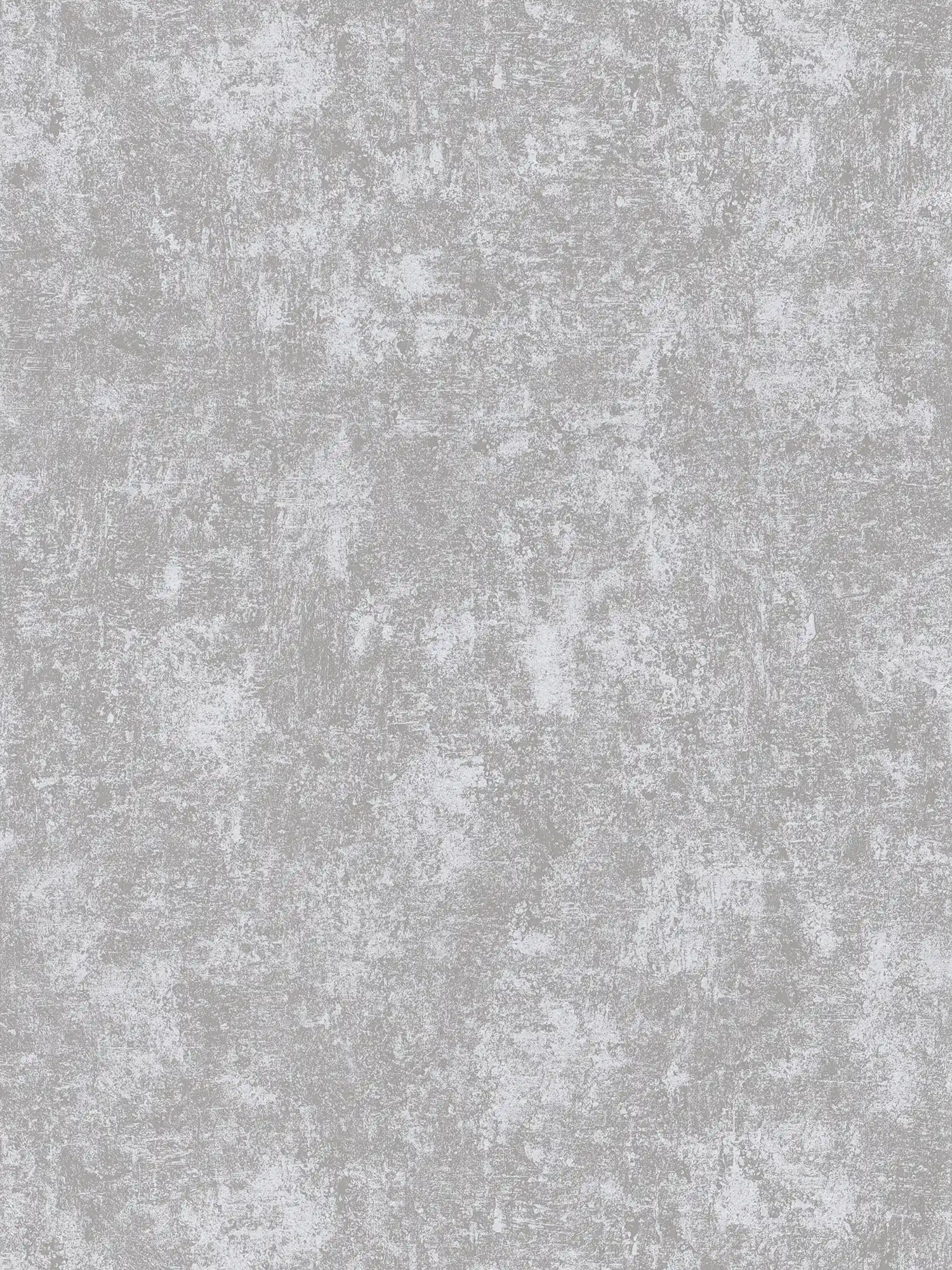 Wallpaper with metallic and gloss effect smooth - silver, grey, metallic
