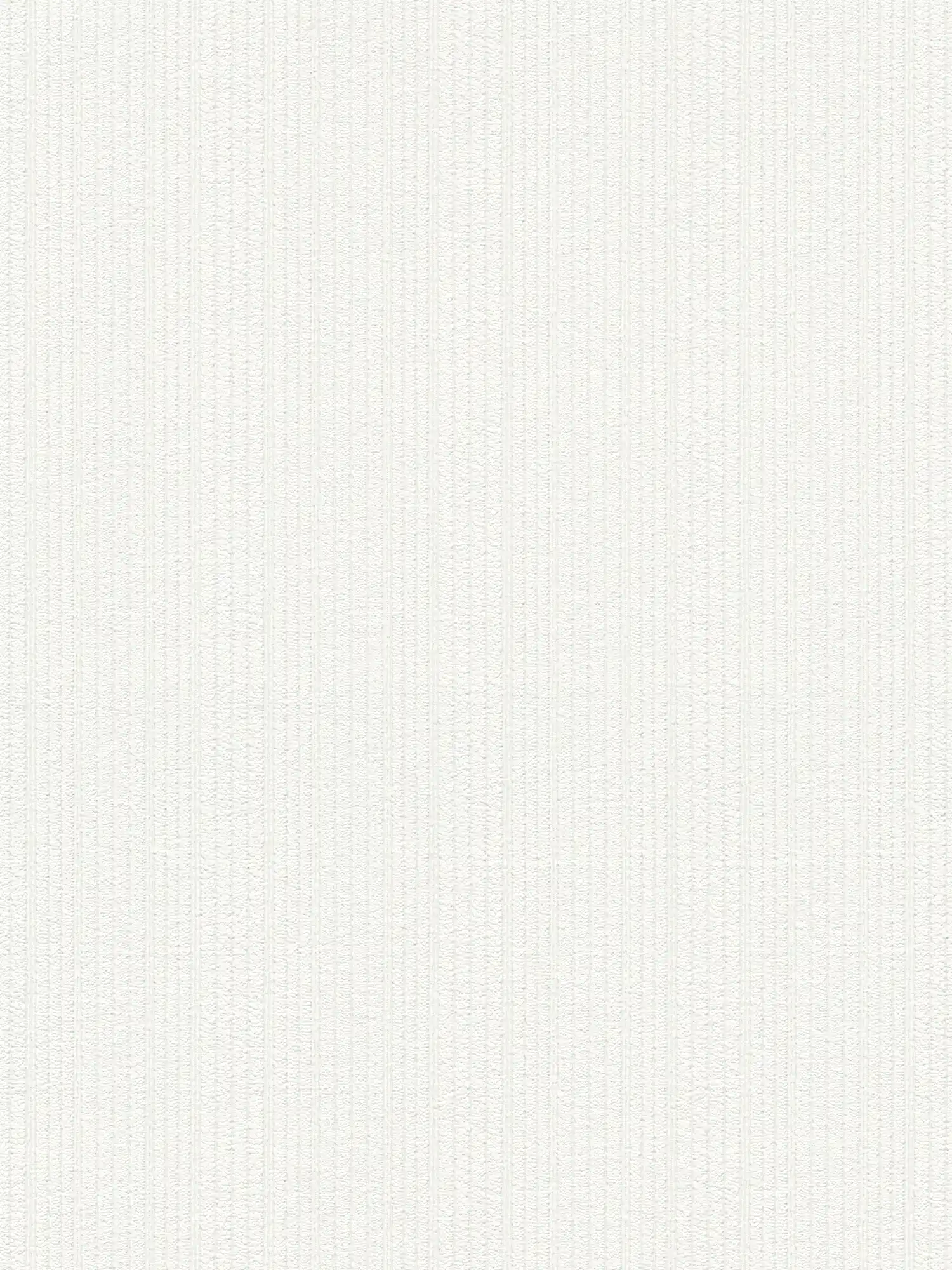 White wallpaper with textured stripes - white
