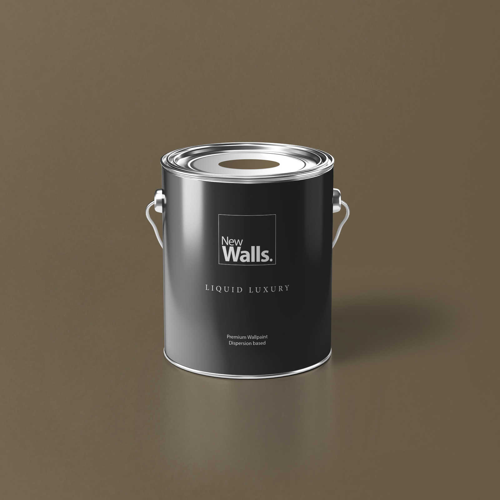 Premium Wall Paint Strong Khaki »Essential Earth« NW713 – 2.5 litre
