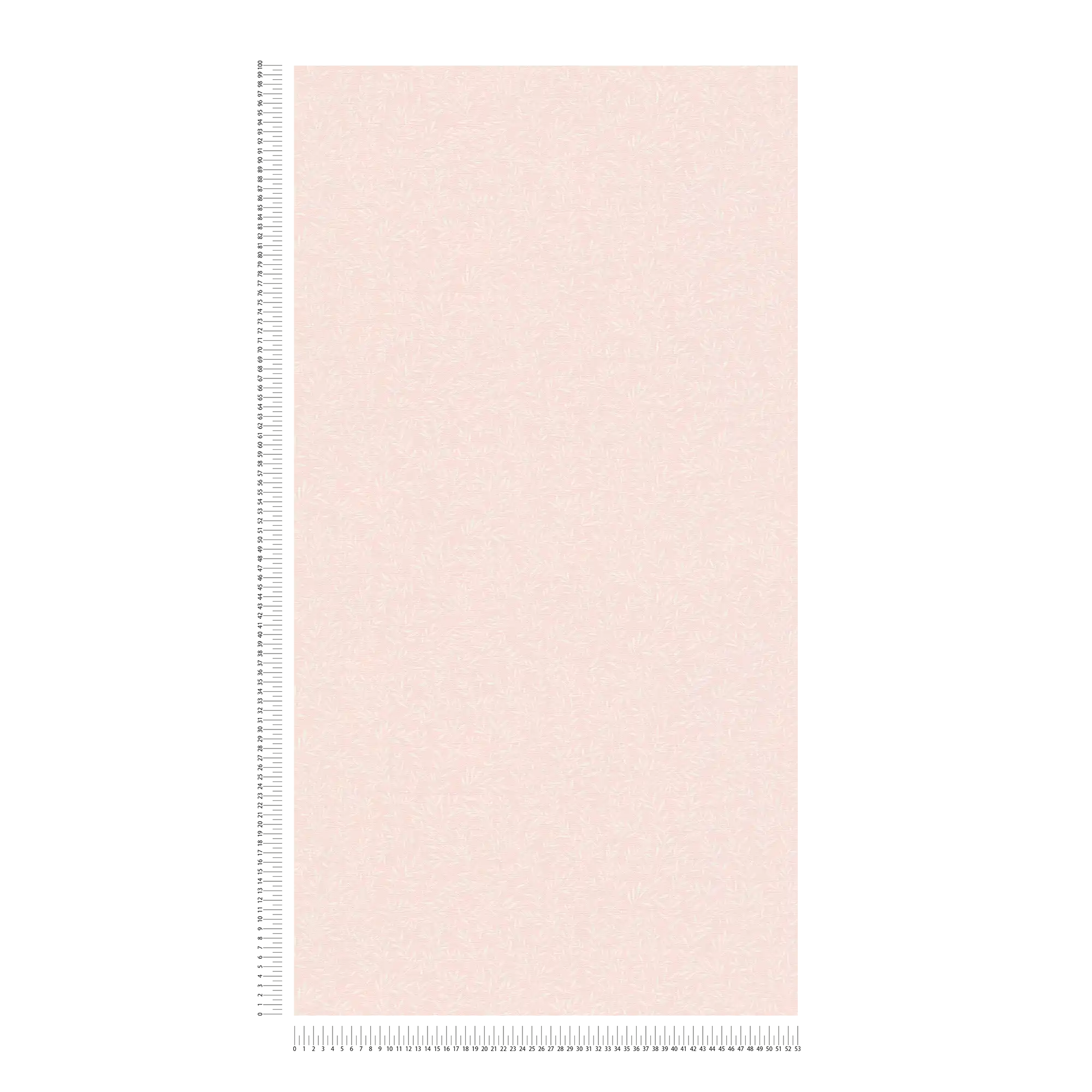             Papier peint champêtre avec motif de rinceaux - rose, blanc
        