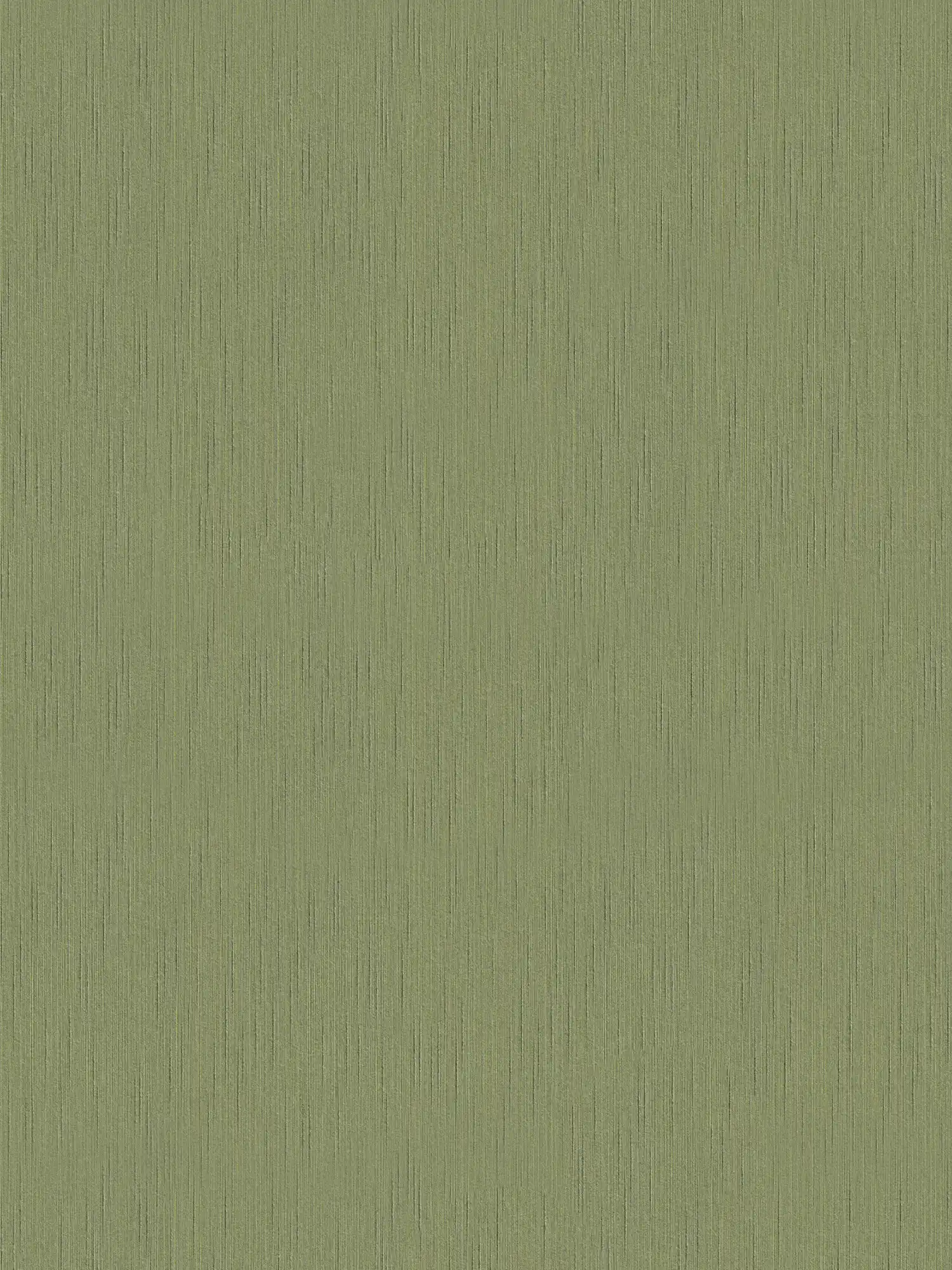Papier peint intissé vert foncé à texture chinée - Vert

