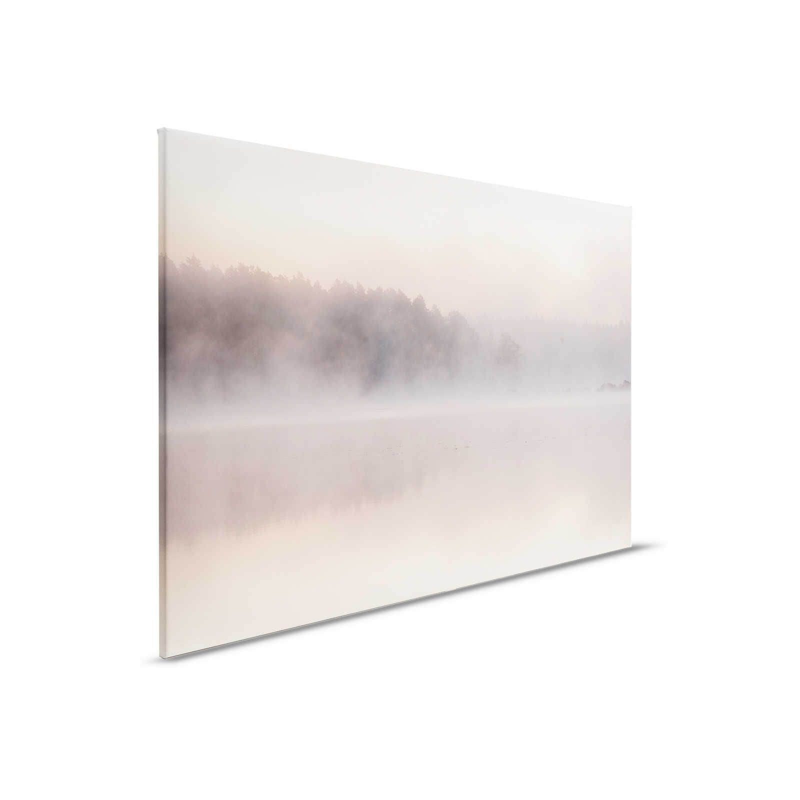         Avalon 2 - Canvas painting Lake in the morning with early morning mist - 0,90 m x 0,60 m
    