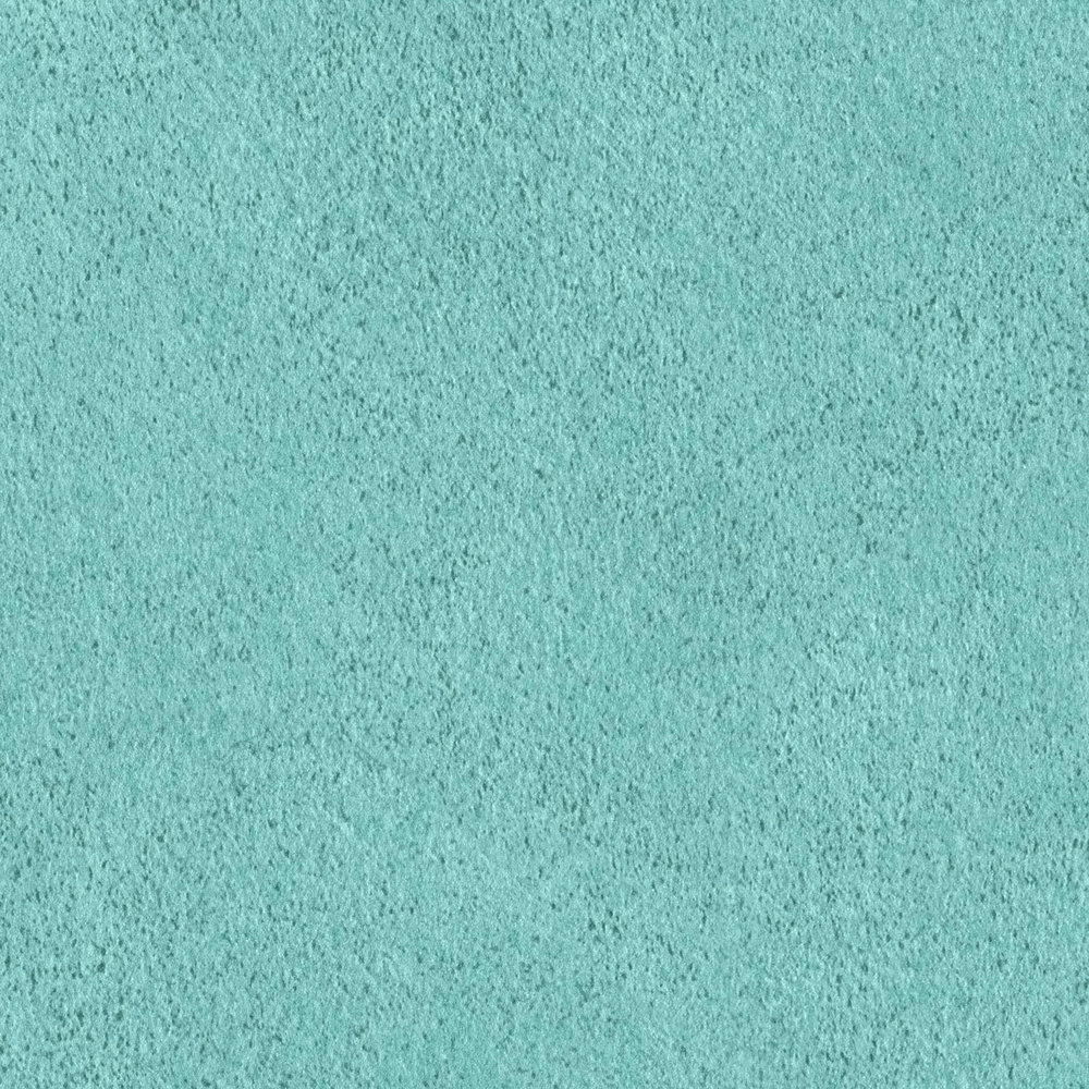             Papier peint uni avec structure de surface finement chiné - bleu
        