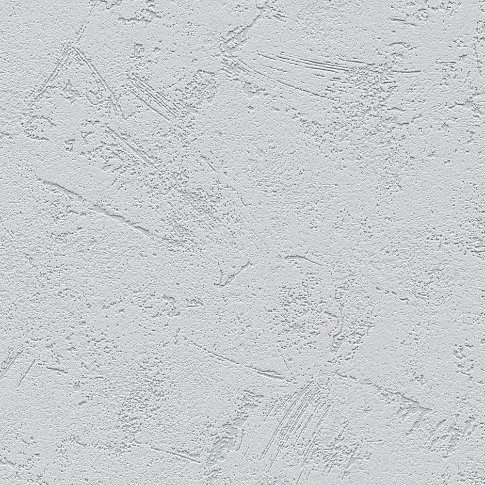             Papier peint aspect plâtre avec motif mousse - gris
        