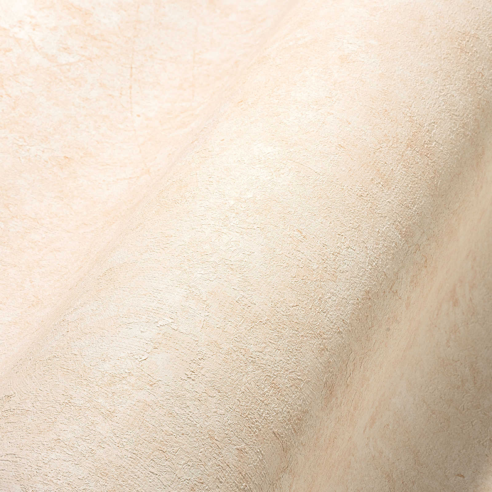             Strukturenbehang in effen subtiele tinten - crème, beige
        