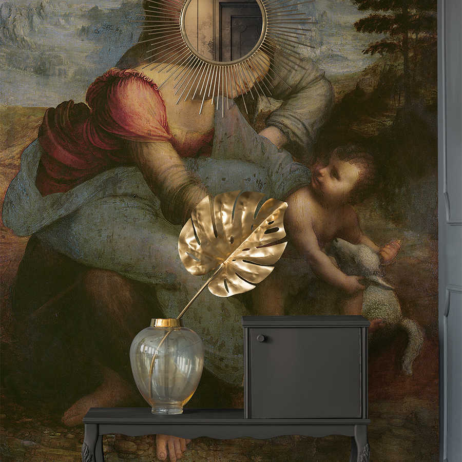         Photo wallpaper "Virgin and Child with St. Annaum" by Leonardo da Vinci
    
