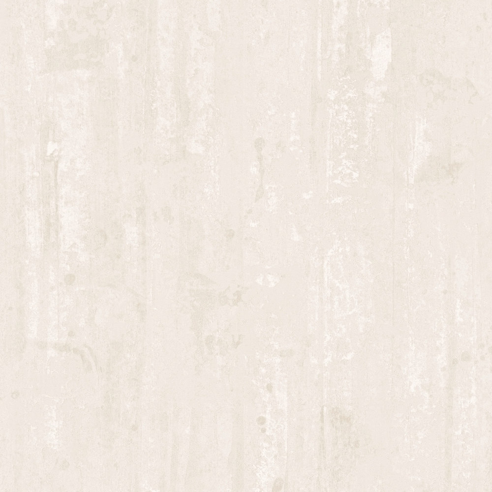             Non-woven wallpaper plain, wood texture faded - cream
        