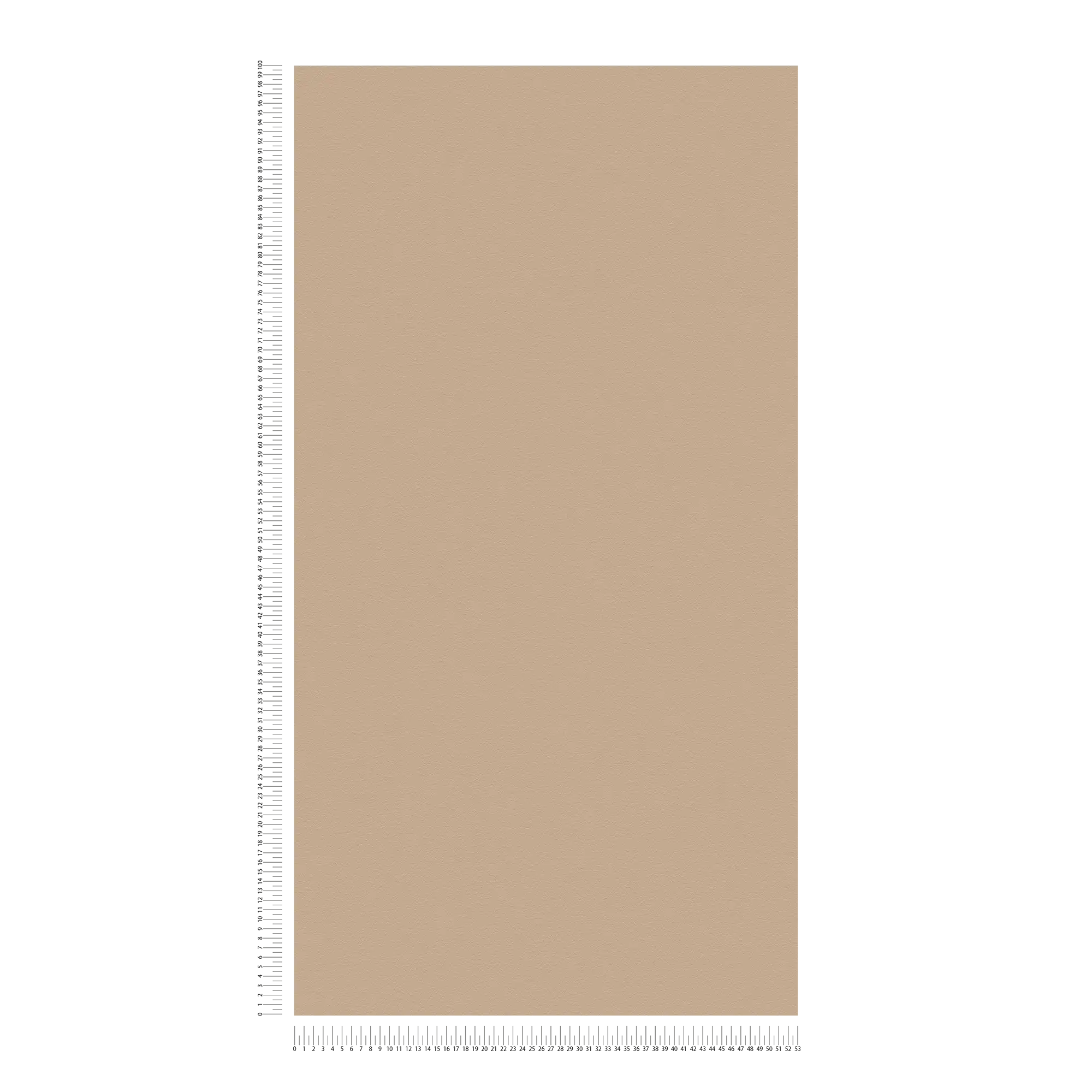             Papier peint uni marron clair avec surface lisse - beige, marron
        