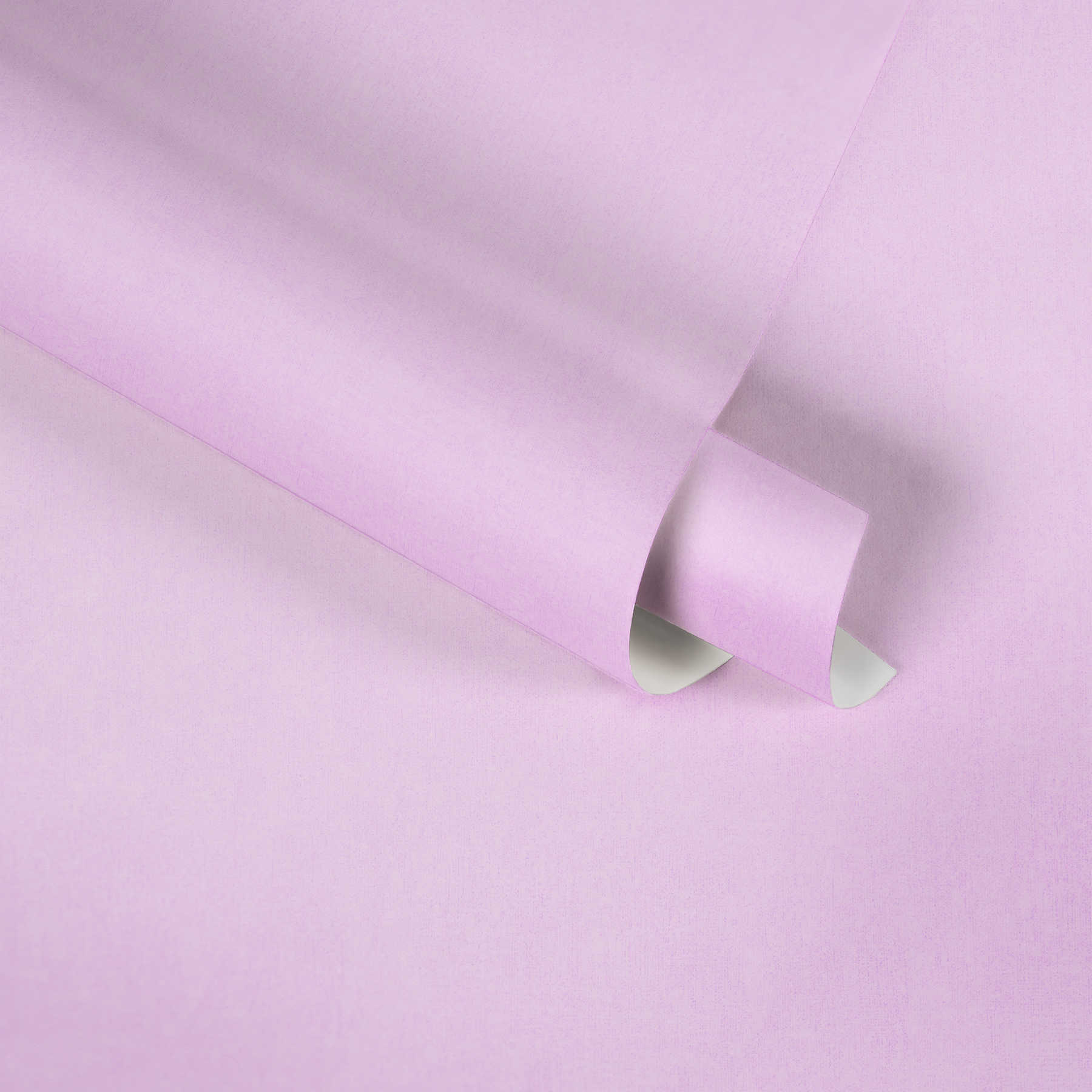             Roze vliesbehang effen, pastel voor kinderkamer - Roze
        