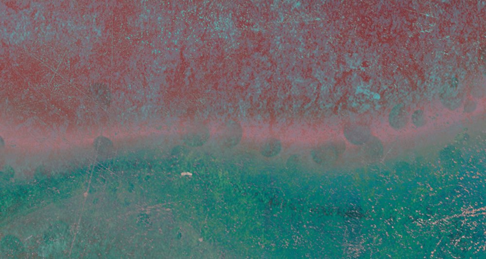             Marble 1 - Marbre coloré pour mettre en valeur le Papier peint panoramique à texture rayée - bleu, vert | Intissé lisse mat
        