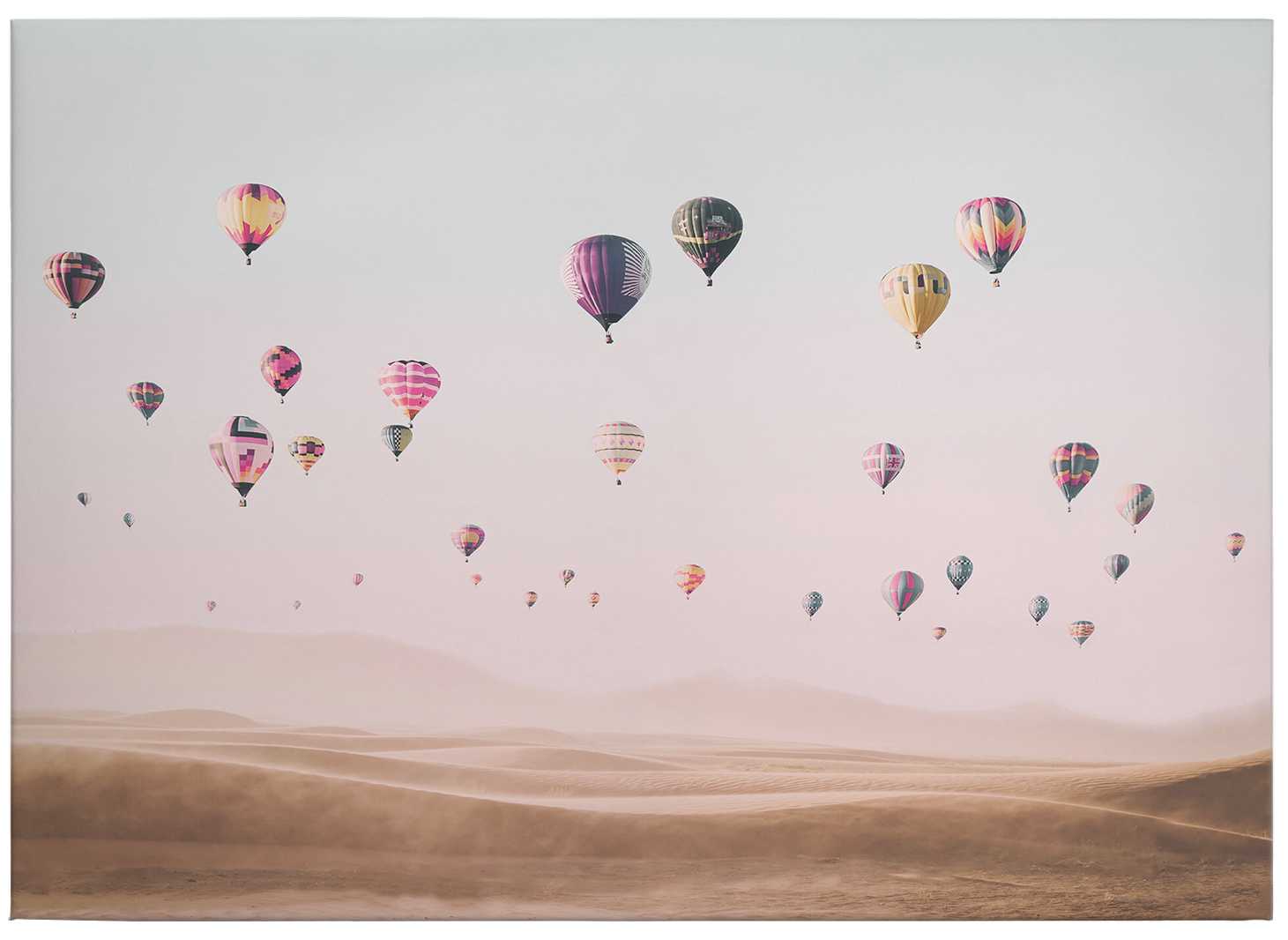            Canvas schilderij Lucht & Luchtballon, Sisi & Seb - 0,70 m x 0,50 m
        