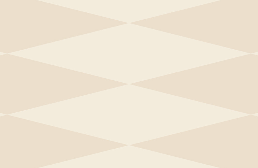             Photo wallpaper with retro diamond design - beige, cream | structure non-woven
        