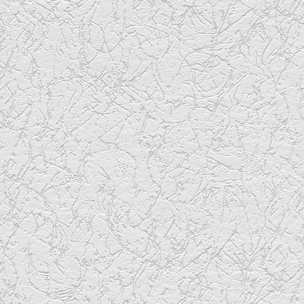             Plain wallpaper with texture pattern in natural style - white
        