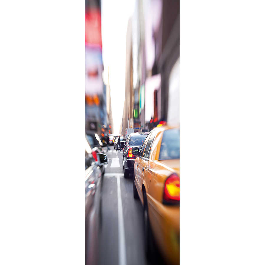 Cities wall mural Times Square Rush Hour on premium smooth non-woven
