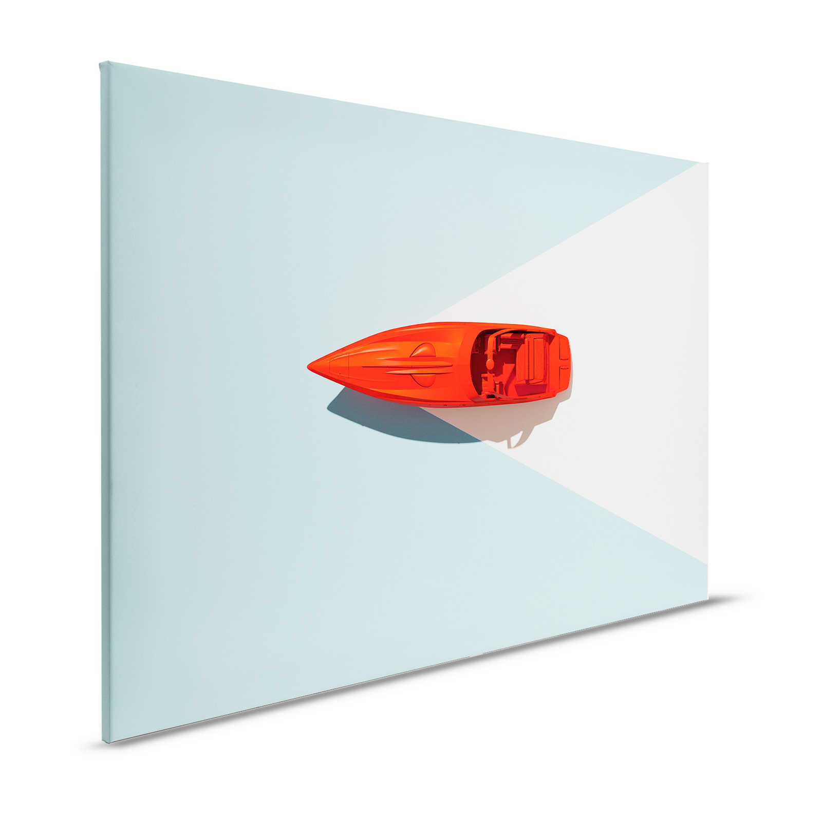 Key West 1 - Quadro su tela per barca Design minimalista - 1,20 m x 0,80 m
