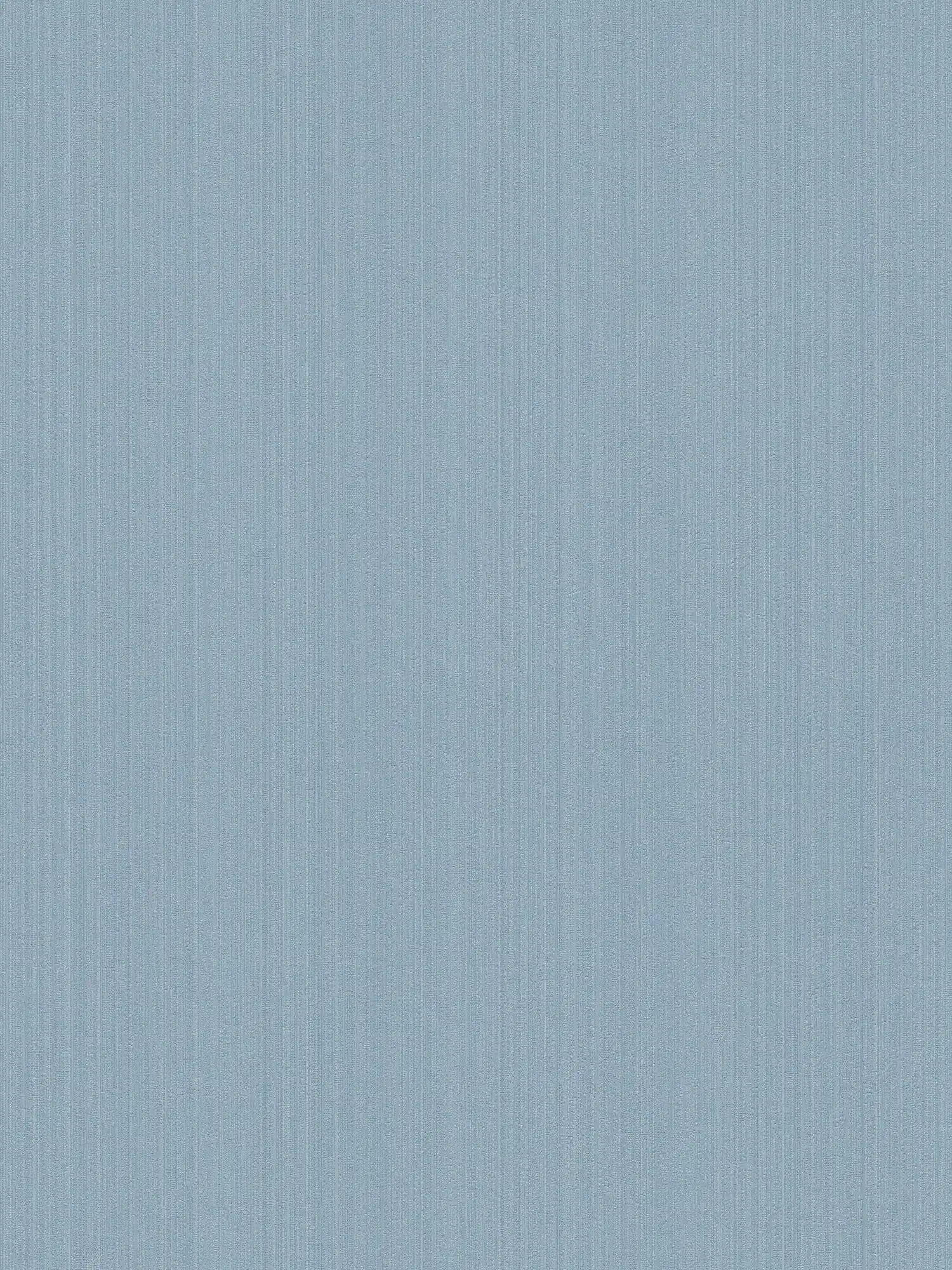 Blauw vliesbehang effen, zijdemat met textuureffect

