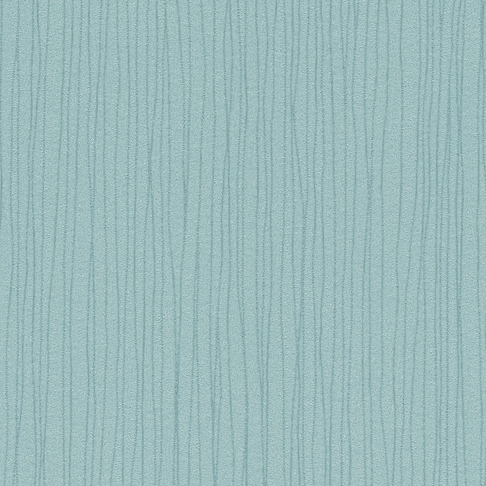             Papier peint pour chambre d'enfant garçon avec structure de lignes - bleu
        