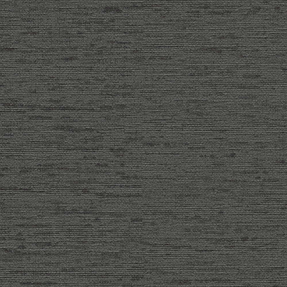             Plain non-woven wallpaper with structure design, matt - black
        