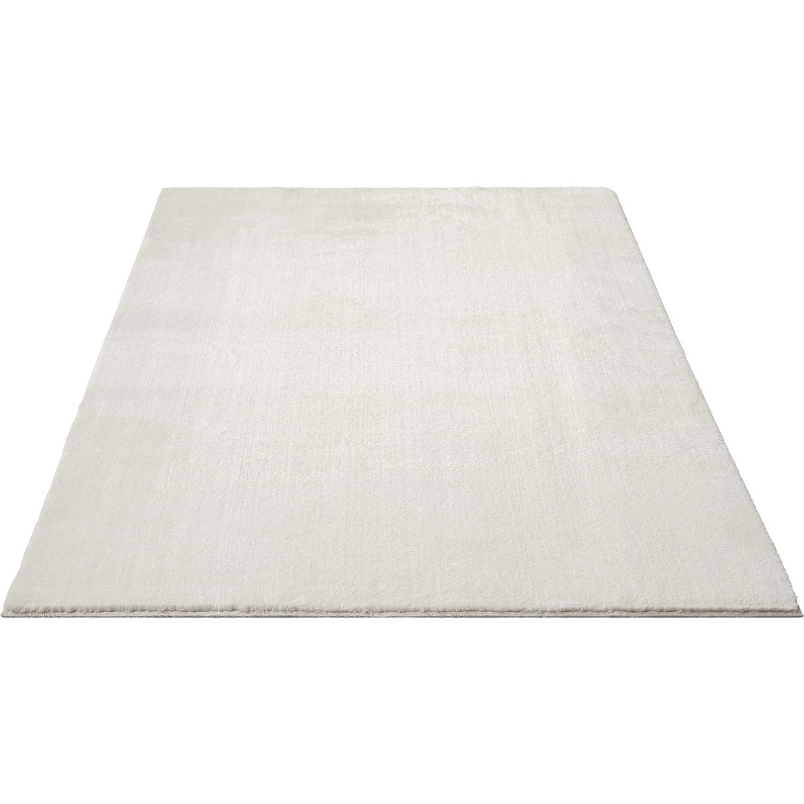 Modieus hoogpolig tapijt in crème - 340 x 240 cm
