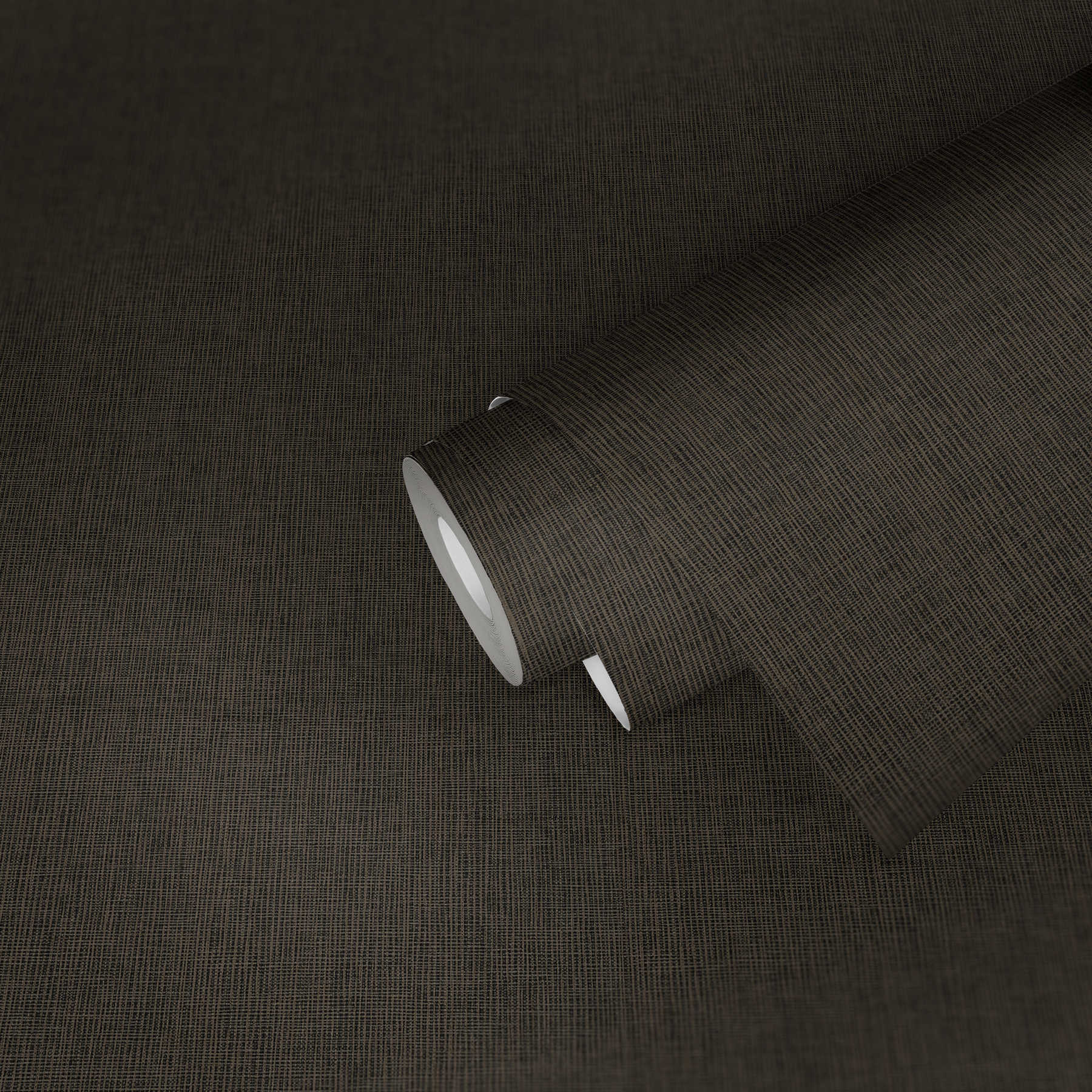             Brown non-woven wallpaper with grey & gold details - blue, grey, silver
        