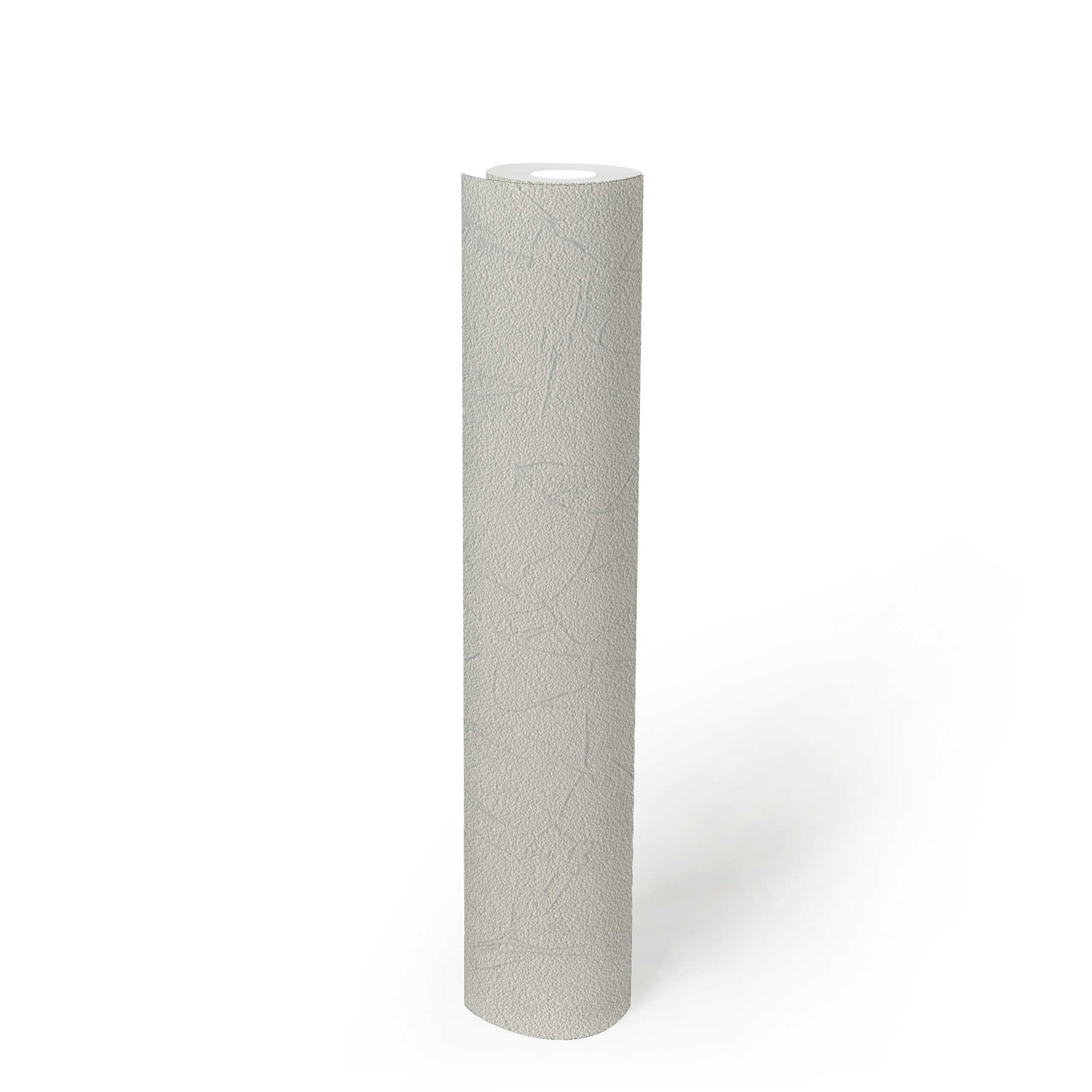             Plaster look wallpaper with hatch pattern - paintable
        