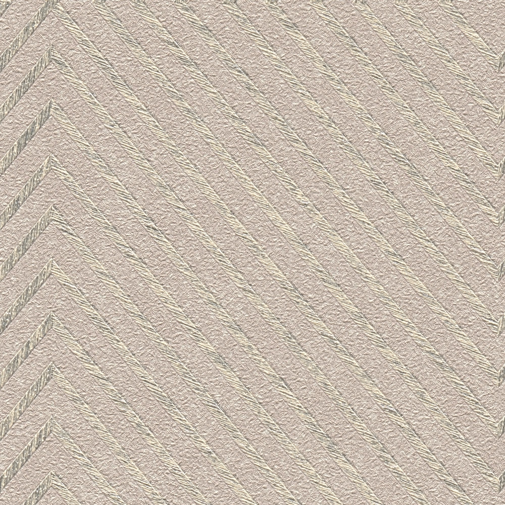            papel pintado diseño gráfico, estilo escandinavo - beige, plata
        