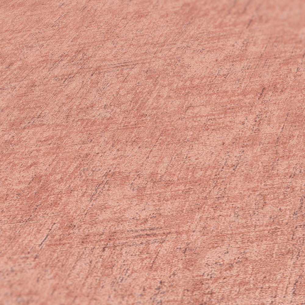             Papier peint intissé rose gris chiné avec hachures de couleur & structure gaufrée
        