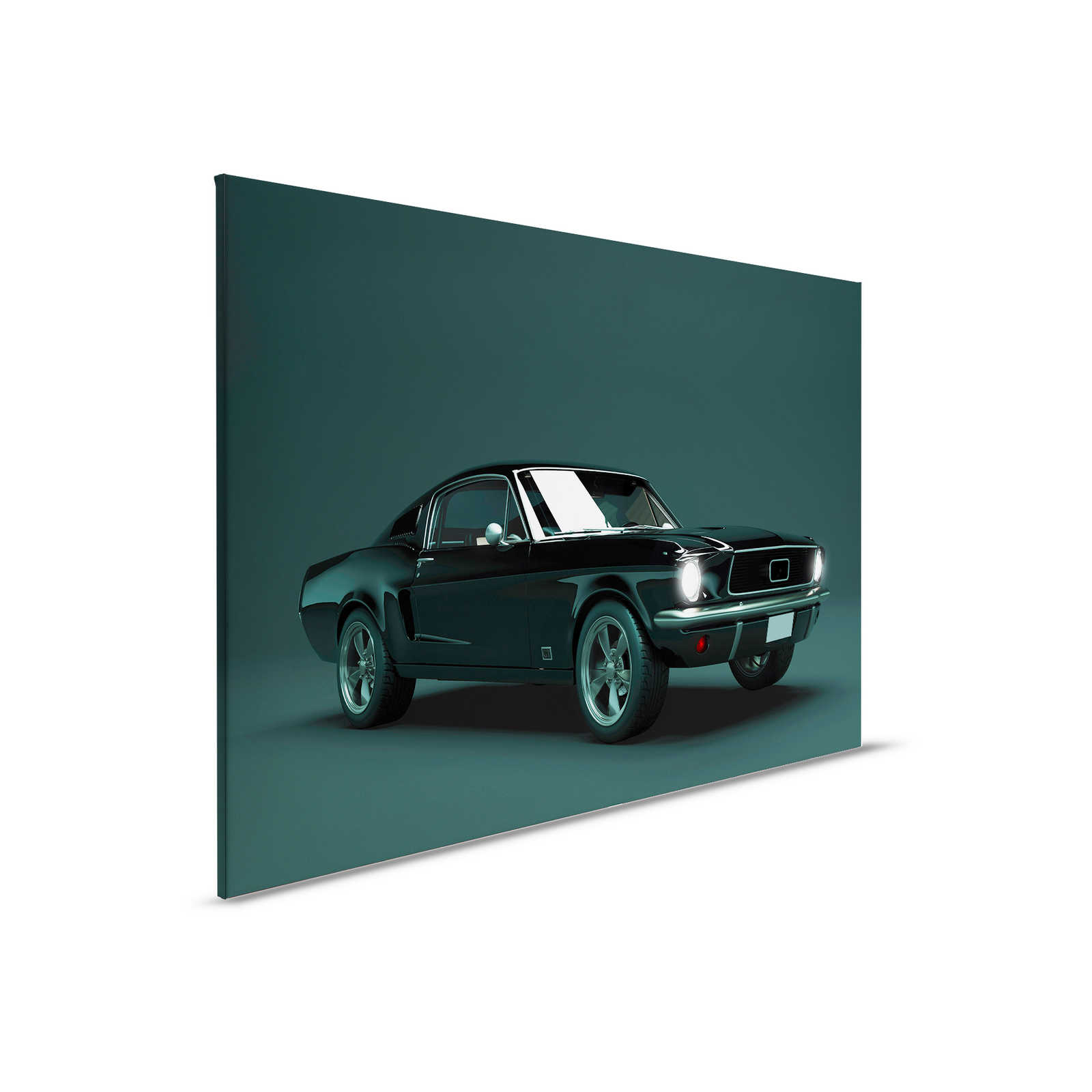         Mustang 2 - Canvas painting, Mustang 1968 Vintage Car - 0.90 m x 0.60 m
    