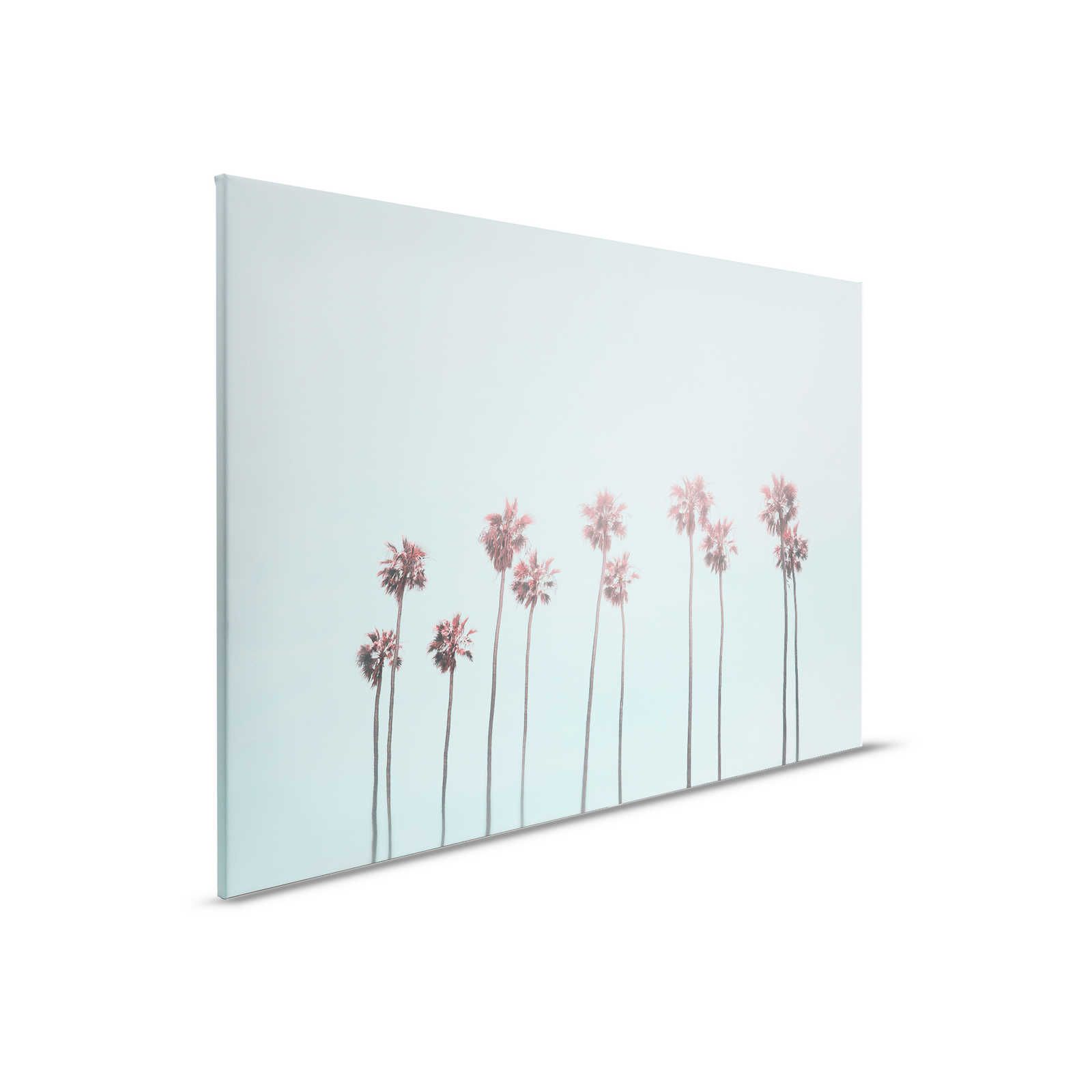         Canvas painting Palm Trees & Sky for Beach Feeling in Turquoise & Pink - 0,90 m x 0,60 m
    