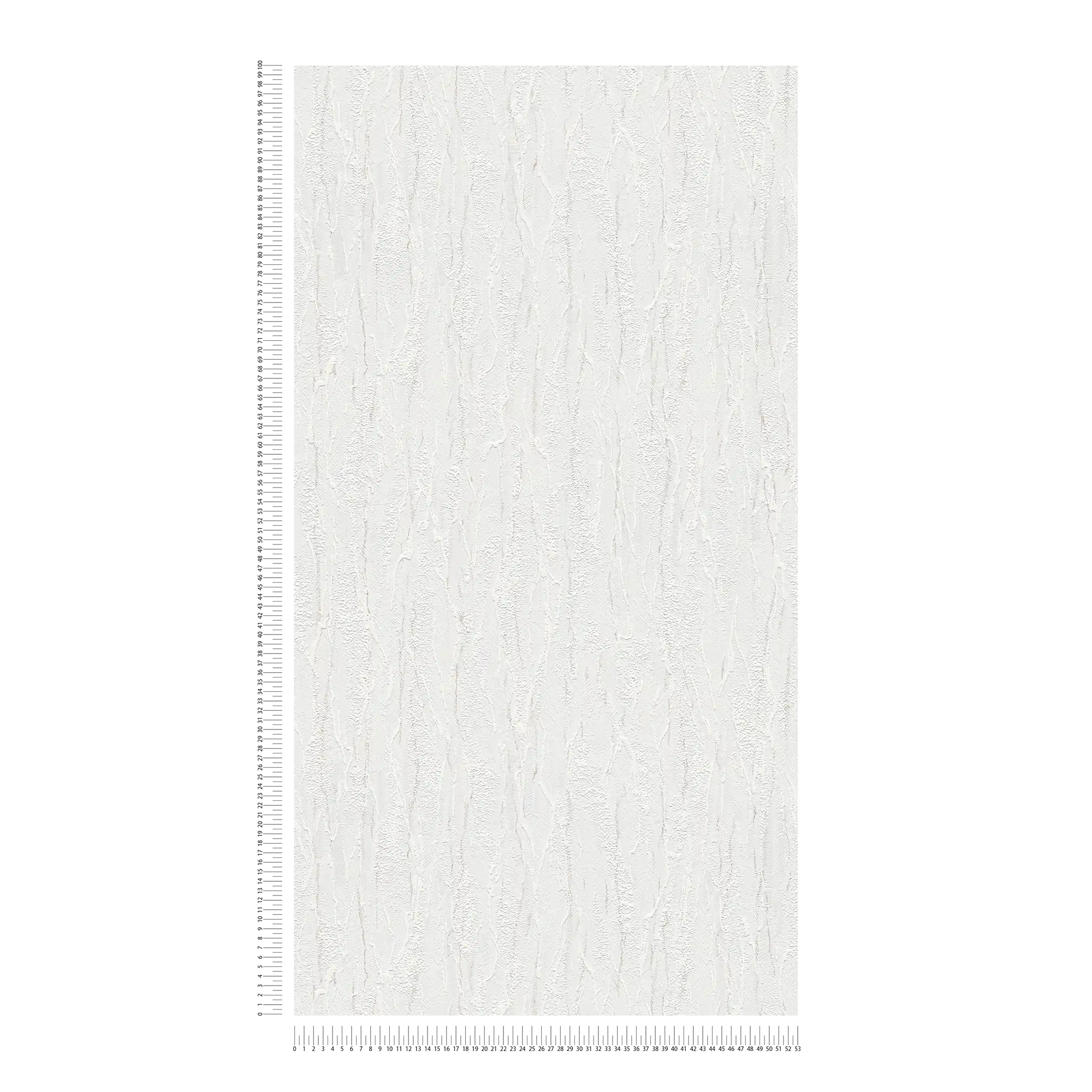             Papel pintado blanco con textura y toques grises - Blanco
        