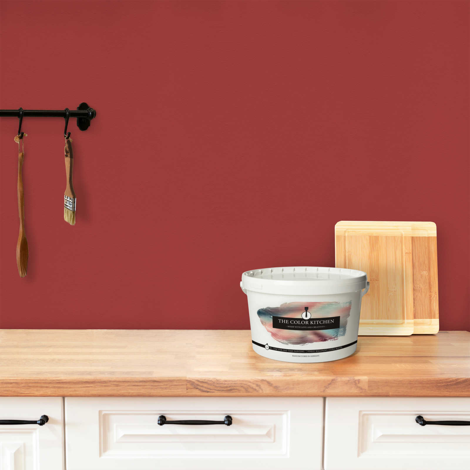             Wall Paint TCK7005 »Cheeky Chilli« in strong fire red – 2.5 litre
        