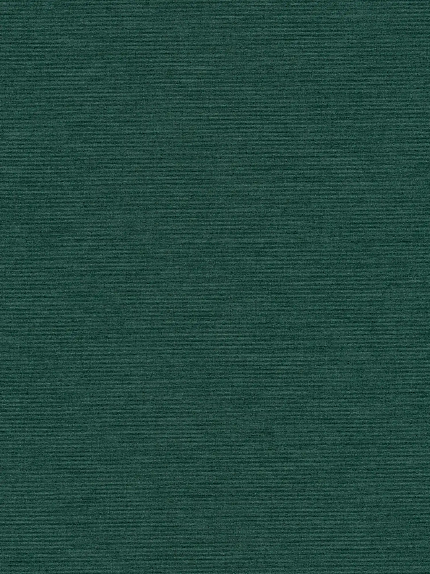         Fir green non-woven wallpaper with textile texture - green
    