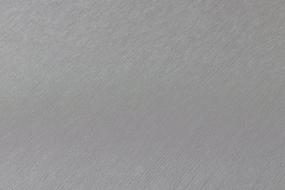             Silver plain wallpaper with fine glitter threads - silver, grey
        
