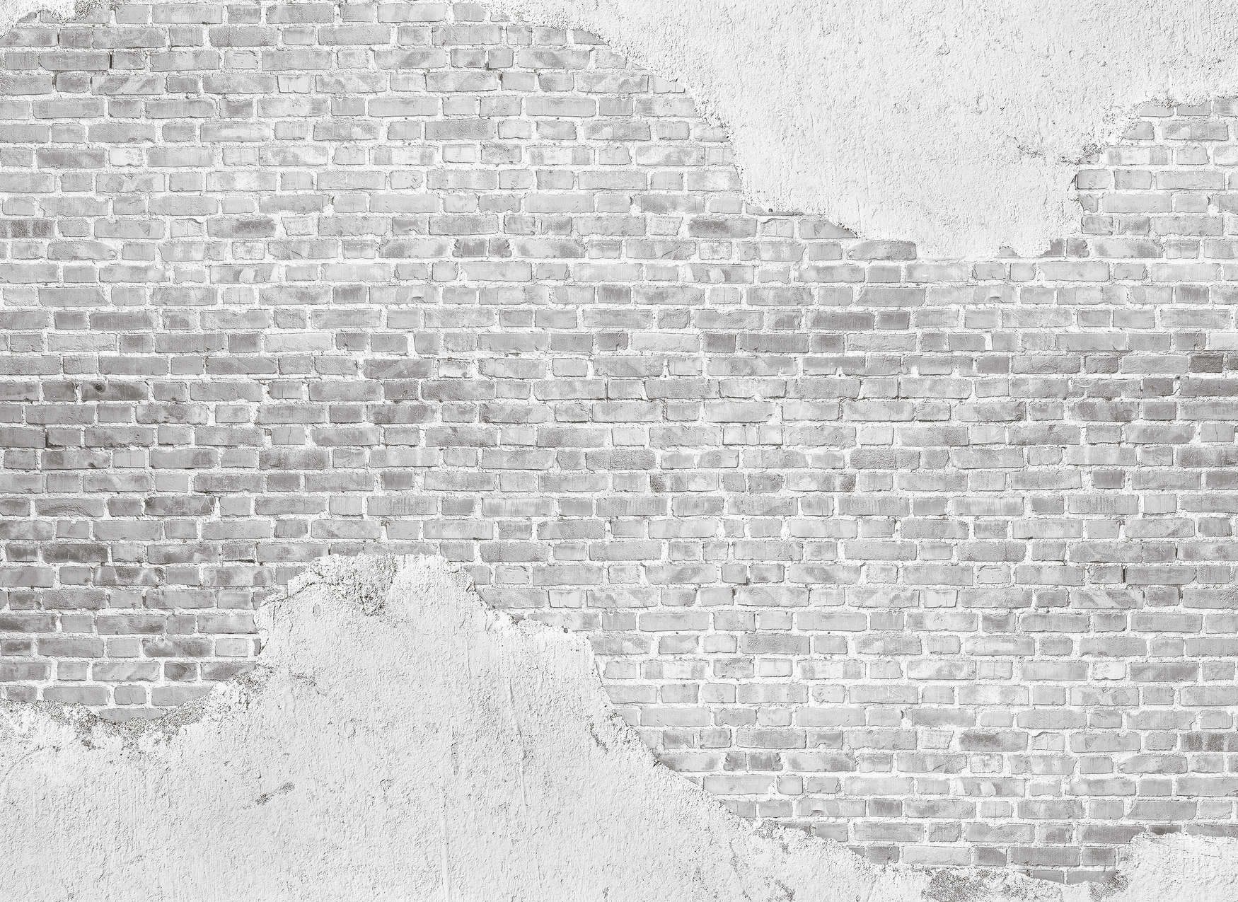             Brick wall with trendy industrial look - grey
        