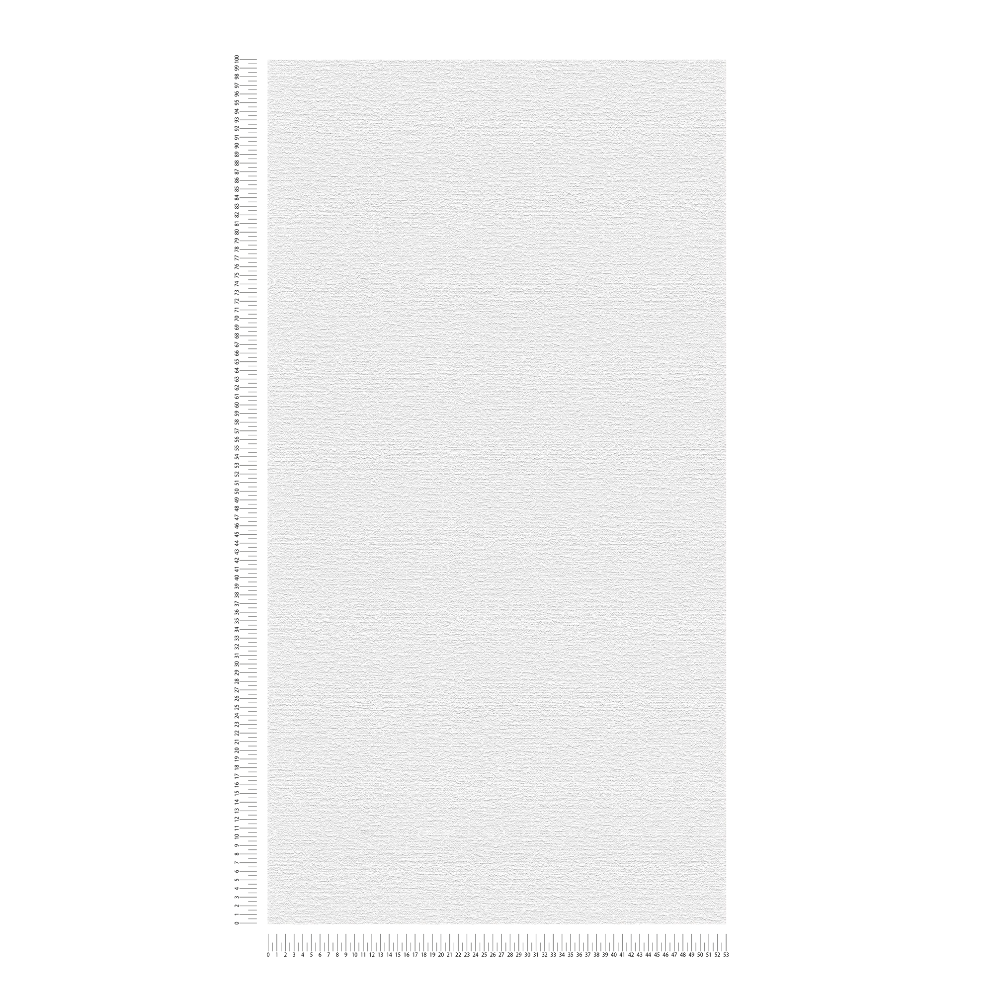             Papel pintado unitario con textura de aspecto textil - blanco
        