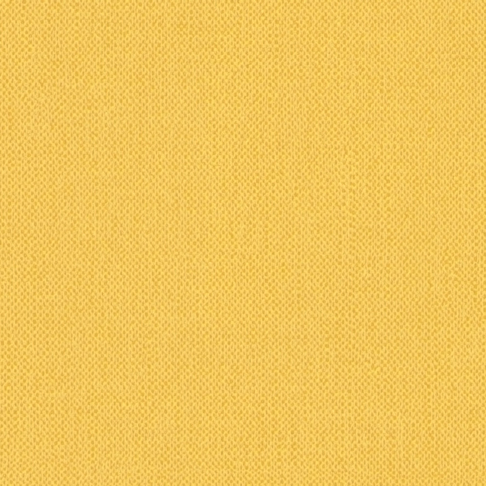            behang mosterdgeel uni met textielstructuur - geel
        
