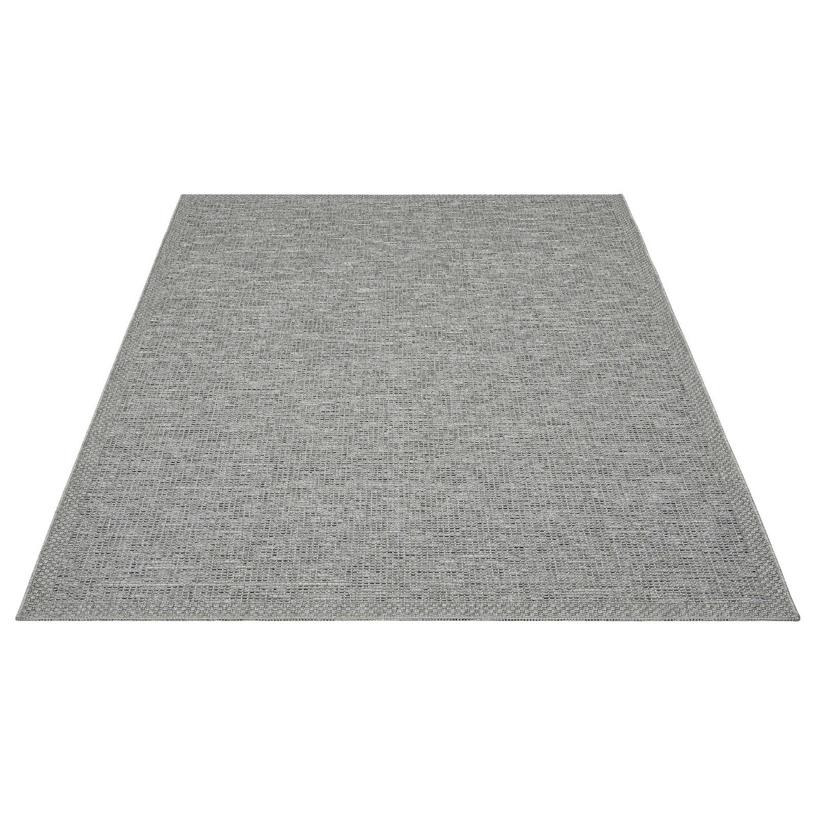 Tappeto liscio in grigio - 280 x 200 cm
