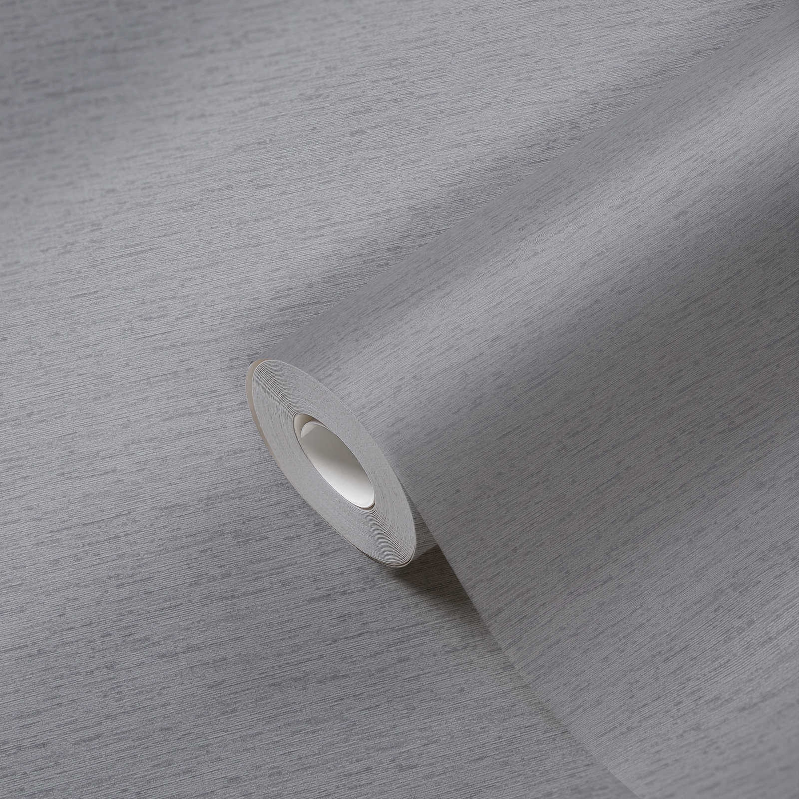             Wallpaper plain in fabric structure, matt - grey
        