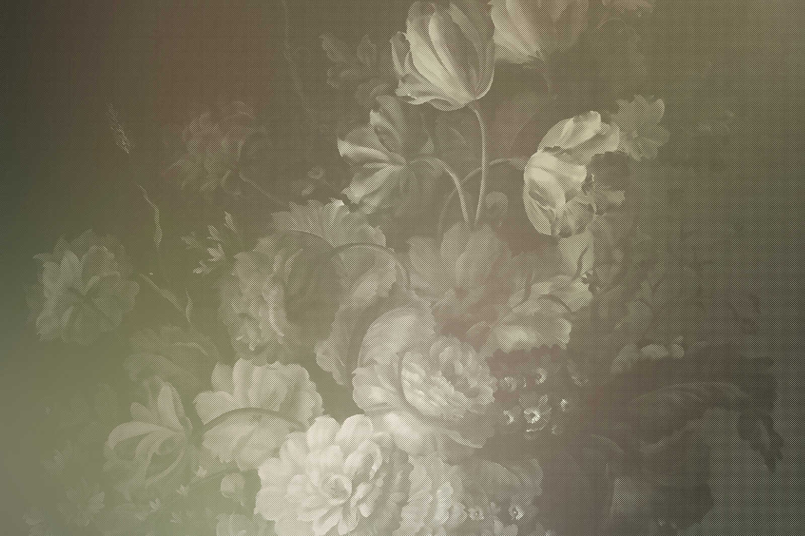             Pastello olandese 4 - Quadro su tela con bouquet artistico in stile olandese - 0,90 m x 0,60 m
        
